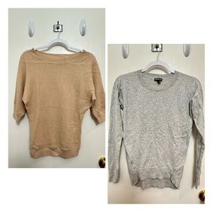 Express sweaters set of 2 women size XS